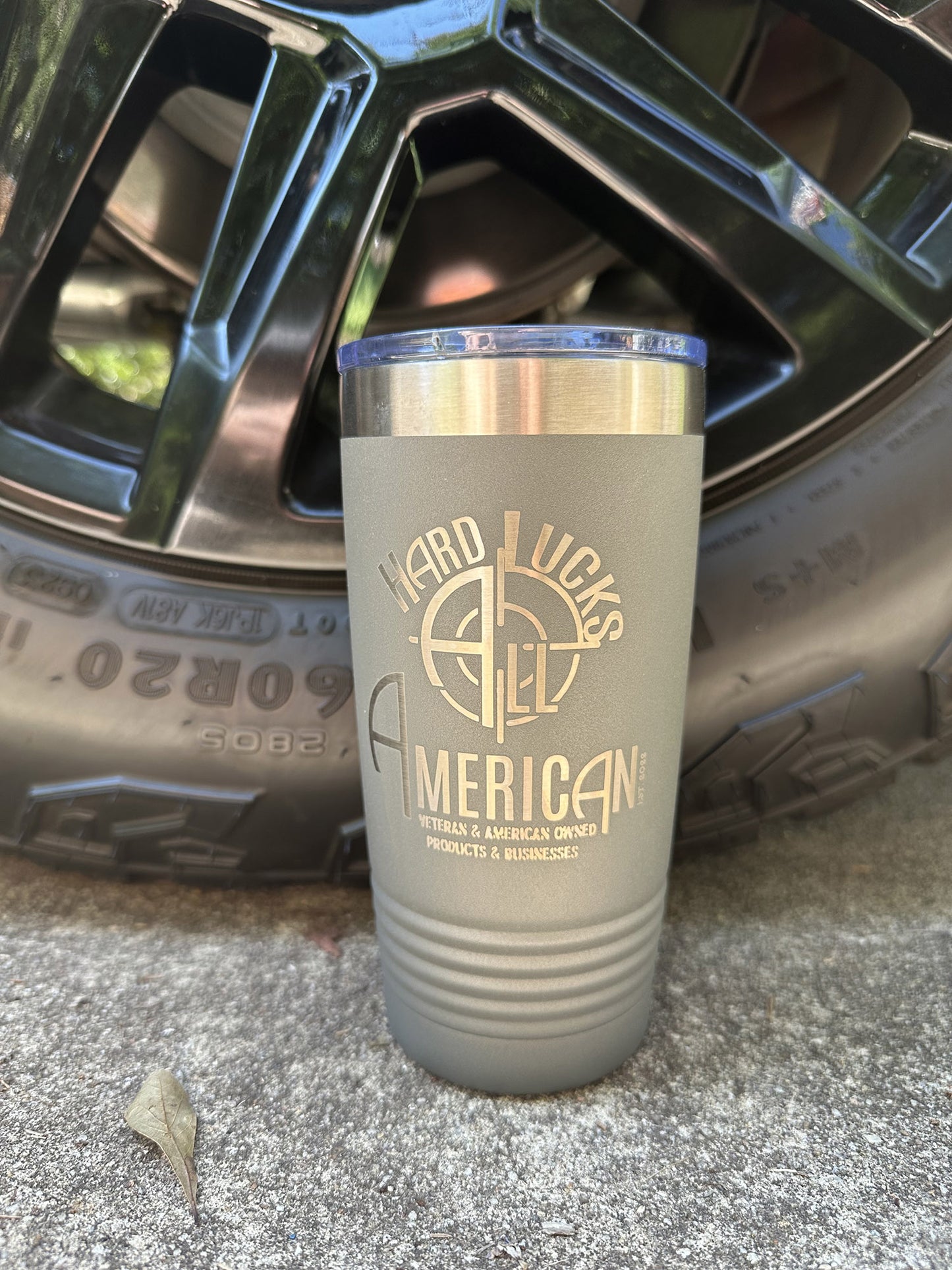 Hard Lucks 20 oz. Metal Logo Tumbler by Polar Camel™