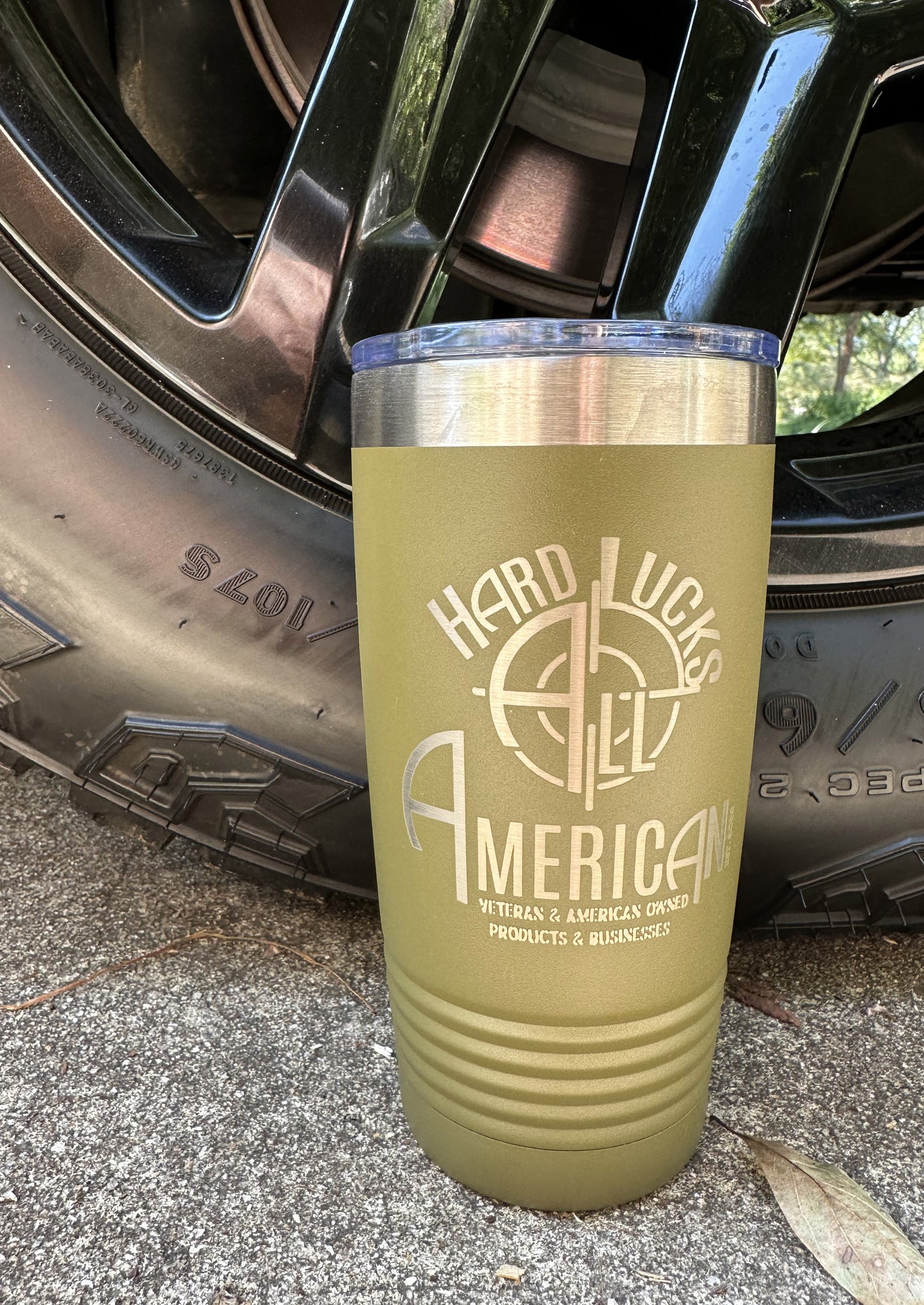 Hard Lucks 20 oz. Metal Logo Tumbler by Polar Camel™