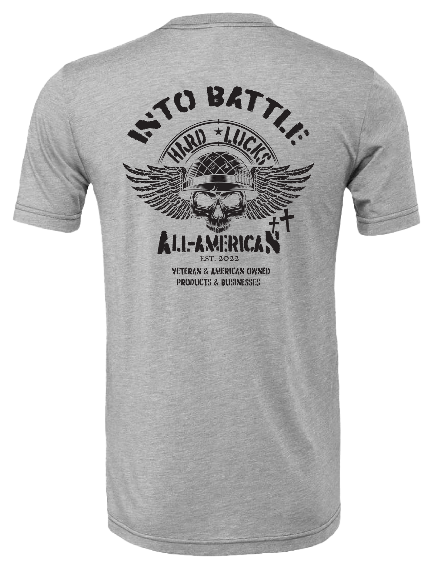 "Into Battle" BLACK INK Short-Sleeve Shirt