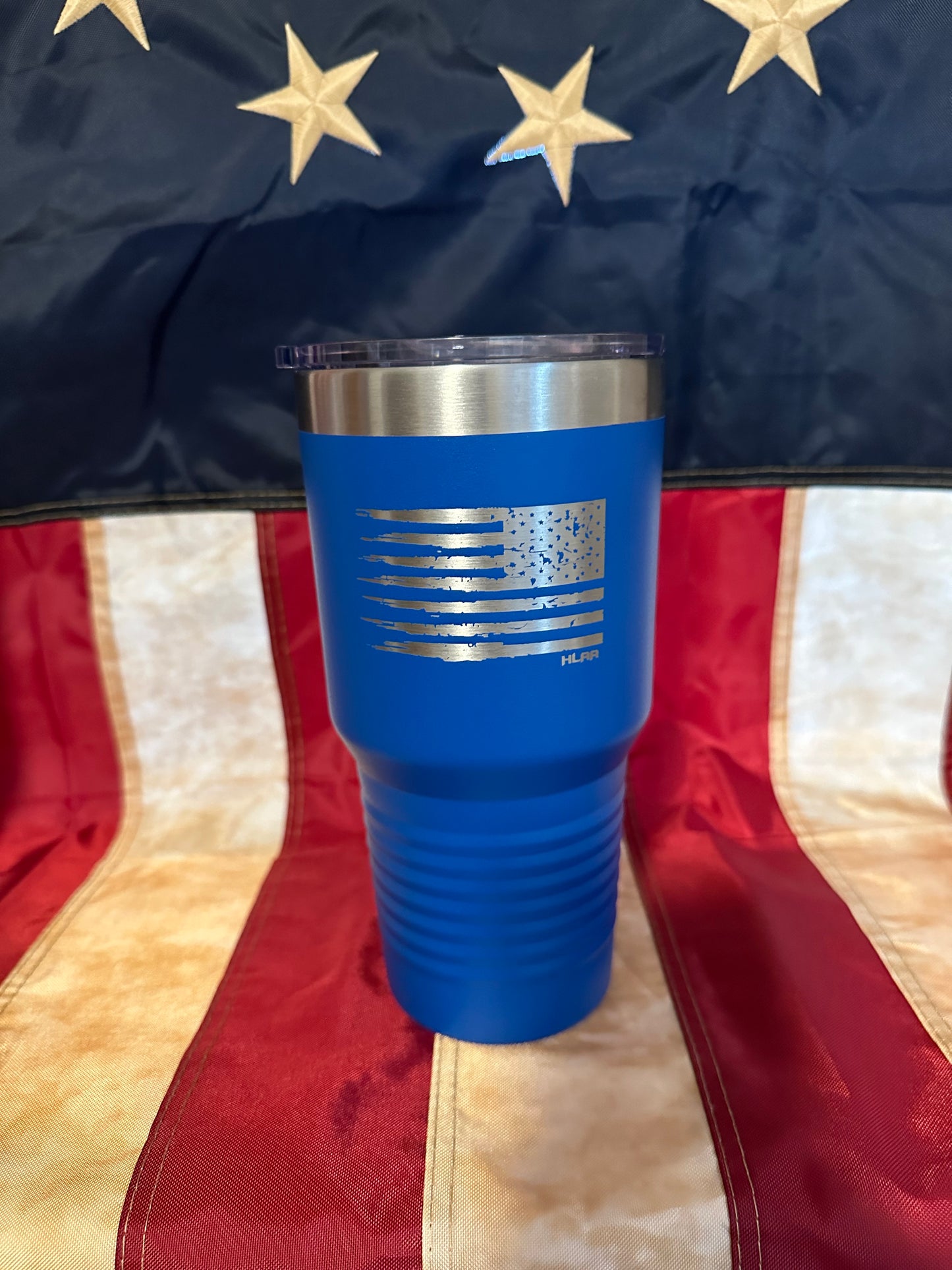 Hard Lucks 30 oz. Metal Flag Tumbler by Polar Camel™